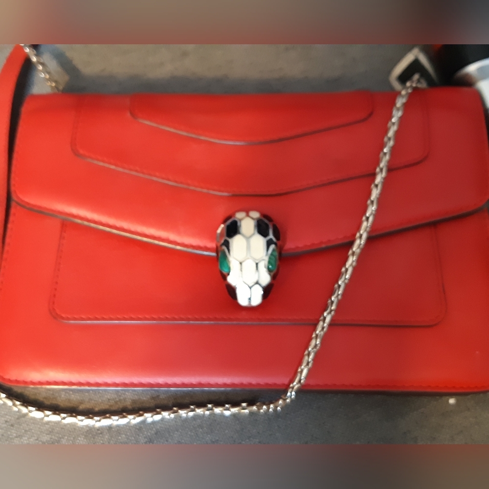Bvlgari Serpenti Forever Chain Wallet
